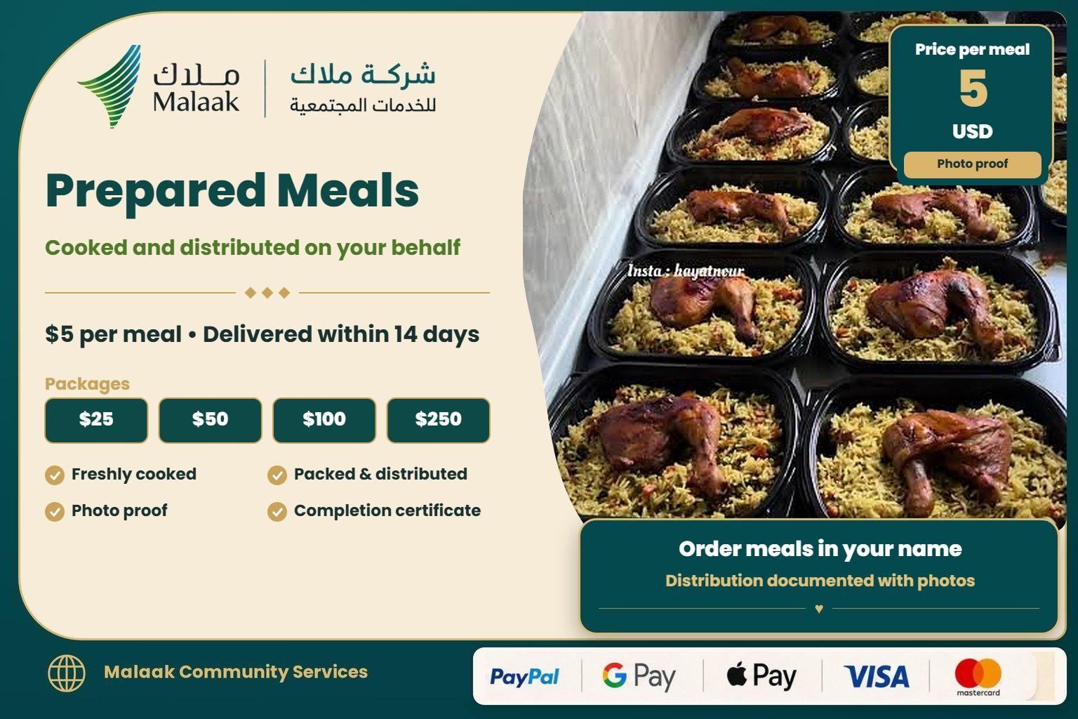 🍽️ Prepared-Meal Packages